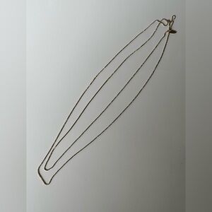 NEW IN BOX Plunder Design Gold Layering Sparkle Necklace